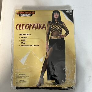 Spooktacular Creations Cleopatra Costume. Women’s Plus Size NEW